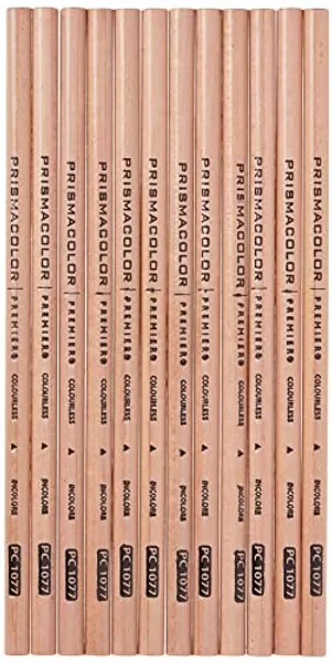 Prismacolor Colorless Blender Pencils, Adult Coloring, 12 Pack