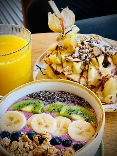 Frühstück in Lieblingscafé