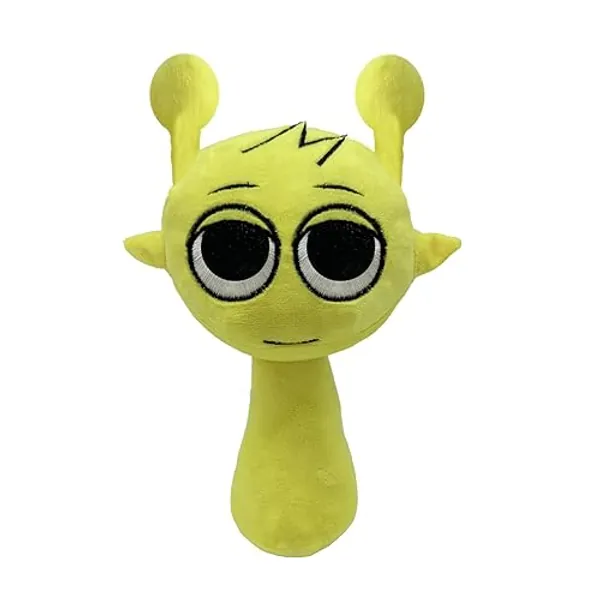 JIENSA Sprunki Plush, Sprunki Game Plush, Wenda Sprunki, Sprunki Gray, for Kids (Simon) - Simon