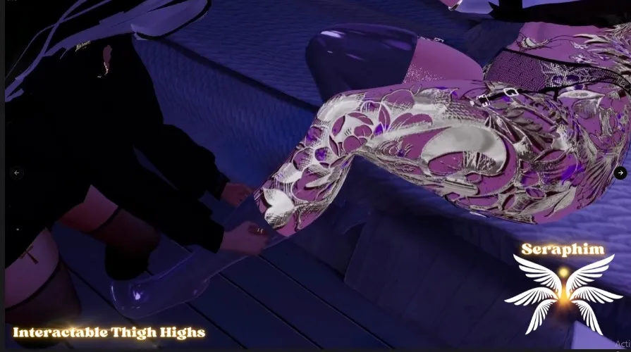 Dynamic Removable Thighhighs for Zinfit Base by SaintOfSerpents on Jinxxy