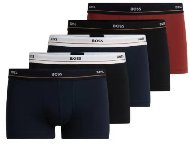 BOSS 5-pack of Stretch-Cotton Trunks 