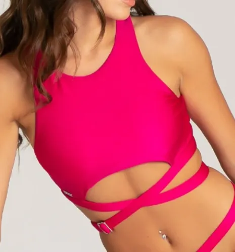 Paradise Chick Top Miami Wrap Baya XS