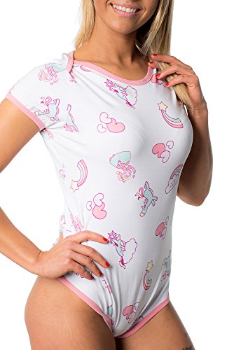 Littletude ABDL Onesie Unicorns & Princesses. - Small