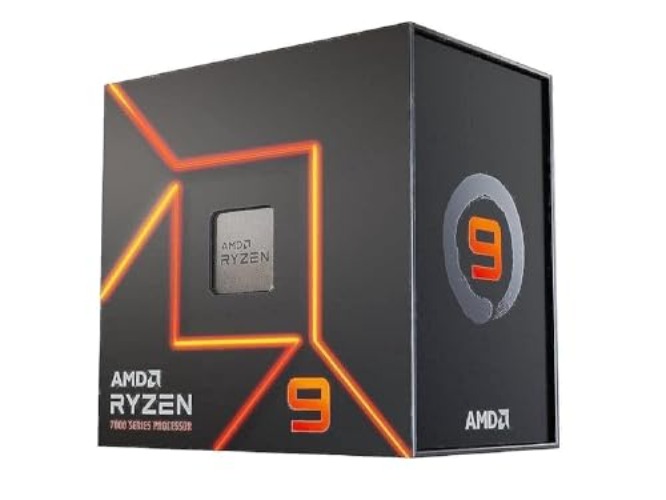 AMD Ryzen™ 9 7950X 16-Core, 32-Thread Unlocked Desktop Processor, Cooler not Included