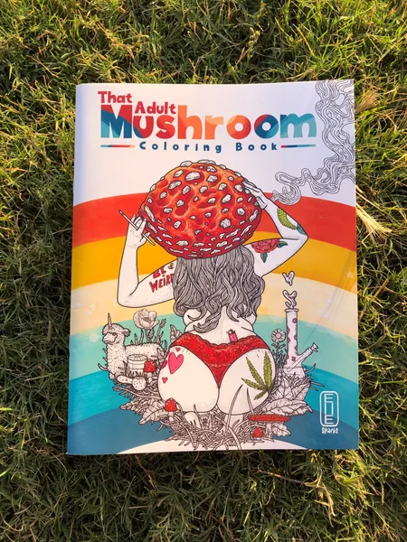 That Magical Mushroom Coloring Book by Elle Sparks