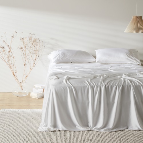 Sateen+ Sheet Set by ettitude - Cloud / King