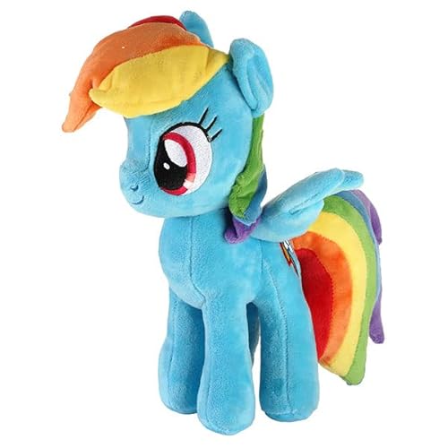 My Little Pony - Rainbow Dash Plush Toy - Officially Licensed Product, Soft and Cuddly Collectible for Fans and Collectors - Ideal Gift for Kids and Adults - Ages 3+