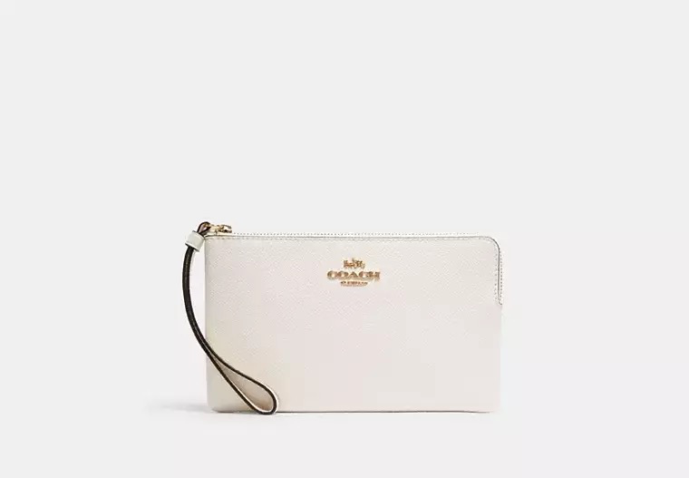 COACH® Outlet | Large Corner Zip Wristlet