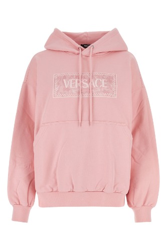 Pink cotton sweatshirt - 44 IT