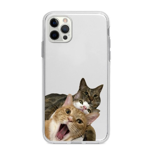 Funny Cat TPU Phone Case - A / Iphone 14/15 Pro