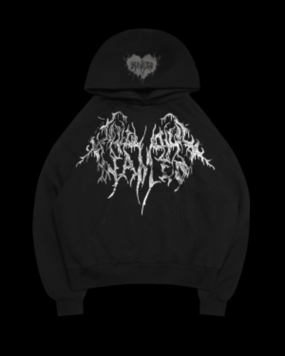 COLD HEART CHROME HOODIE BLACK | 2XL/3XL