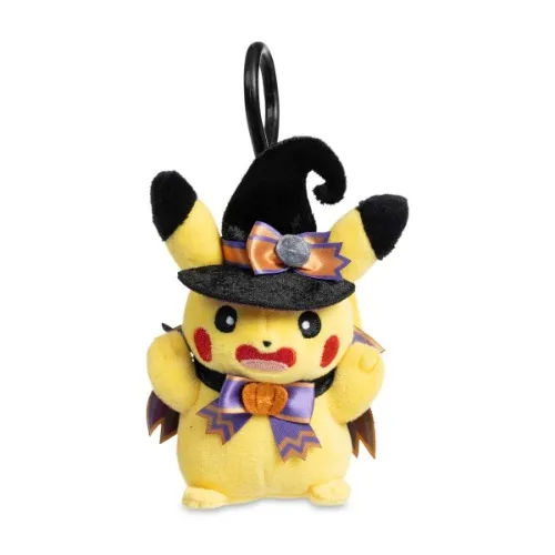 Pikachu Pokémon Halloween Poké Plush Key Chain