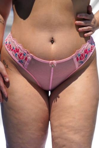 Camellias Pink Panty | Small