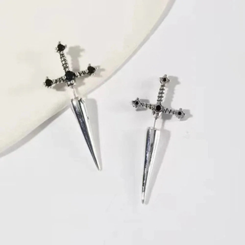 Viking Sword Fashion Earrings