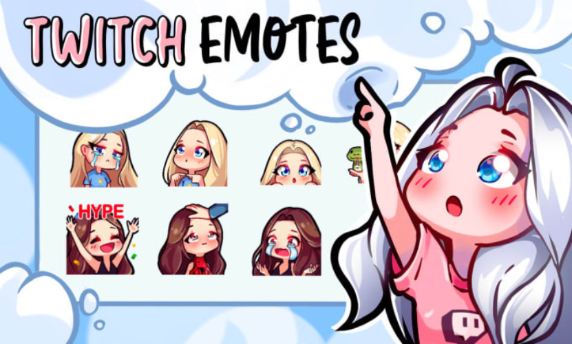 10 New Custom Twitch Emotes