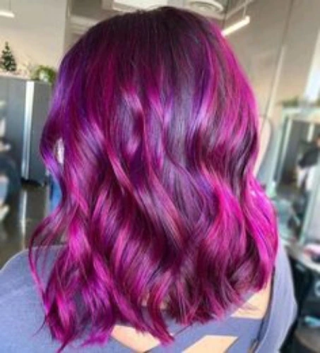 Pink Hair (Bleach & Color) At Salon