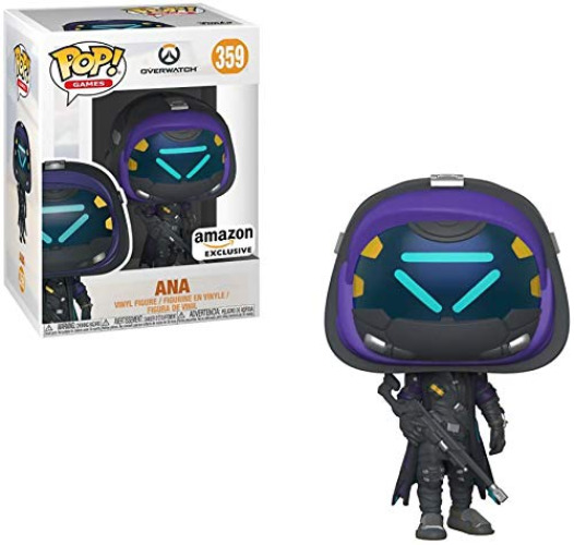 Funko Pop Games: Overwatch - Ana with Shrike Skin Exclusive Collectible Figure, Multicolor - -