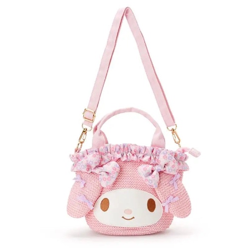 My Melody Plush Handbag with Embroidery and Ruffles