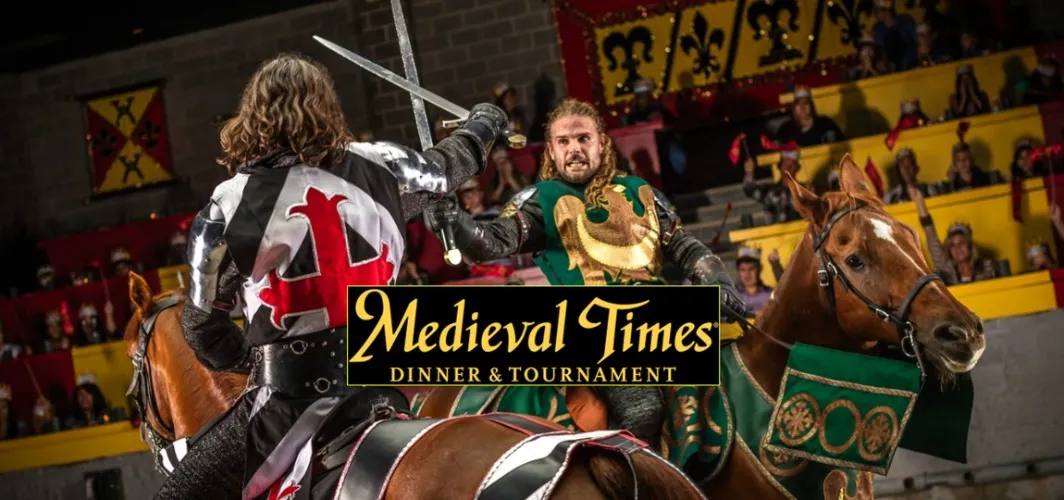 Dinner and A Show At Medieval Times 