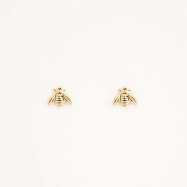 Honey Bee Stud Earrings