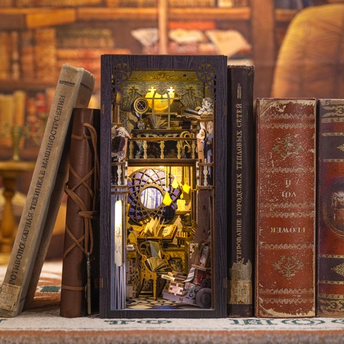 CUTEBEE DIY Book Nook Kit（Nebula Common Room） | Default Title