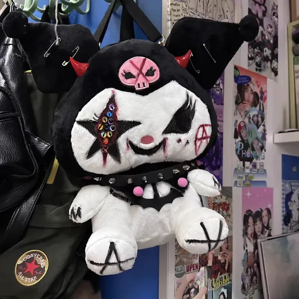 Gothic Kuromi Backpack - Kuromi
