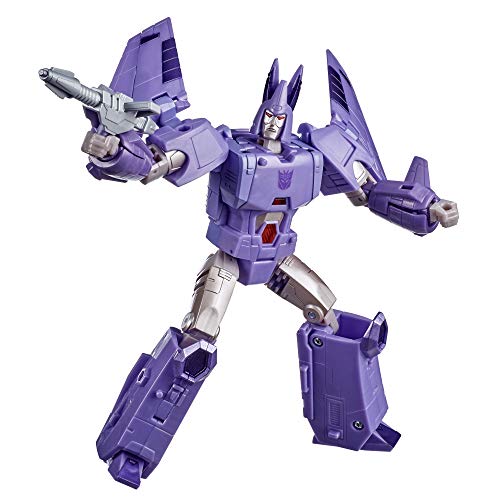 Transformers Toys Generations War for Cybertron: Kingdom Voyager WFC-K9 Cyclonus Action Figure - Kids Ages 8 and Up, 7-inch