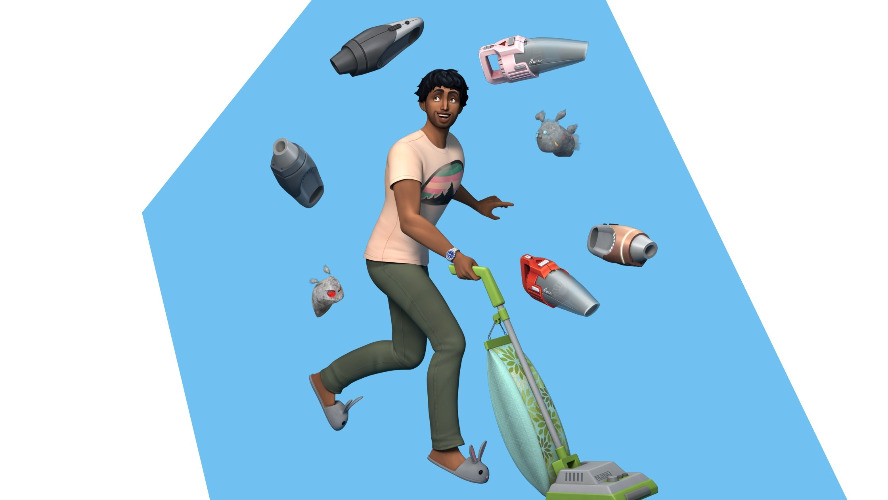 The Sims 4 Bust the Dust Kit