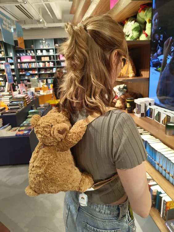 Jellycat bear backpack
