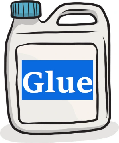 Bulk puppet glue!