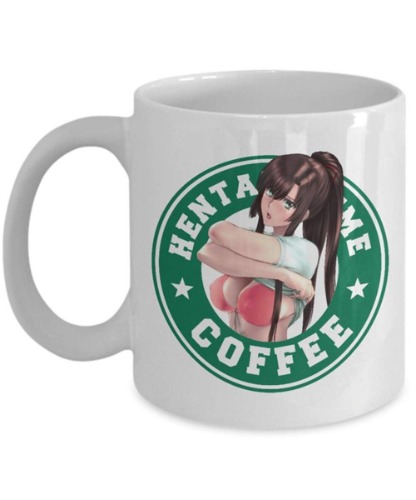 Skilltory Hentai Mug, Hentai Girls Mug, 11oz Ceramic Coffee Mug/Cup, Gift Wrap Available