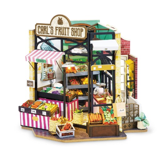 ROBOTIME Wooden DIY Dolls House Model Kits Miniature Crafts Room Doll Accessories, Furniture, Christmas Birthday Gift Creative Toy Modern Home Decoration for Girls from 14 Years…