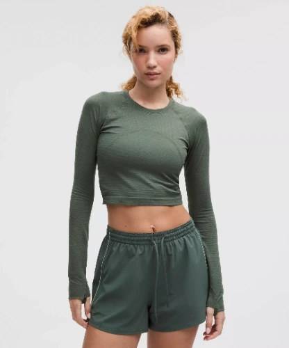 Swiftly Tech Cropped Long-Sleeve Shirt 2.0