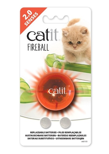 Catit-43160-Senses 2.0 Fireball - Fireball Cat Ball Toy