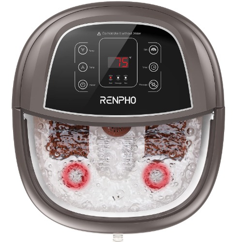 Foot Spa Bath Massager Pro | Brown