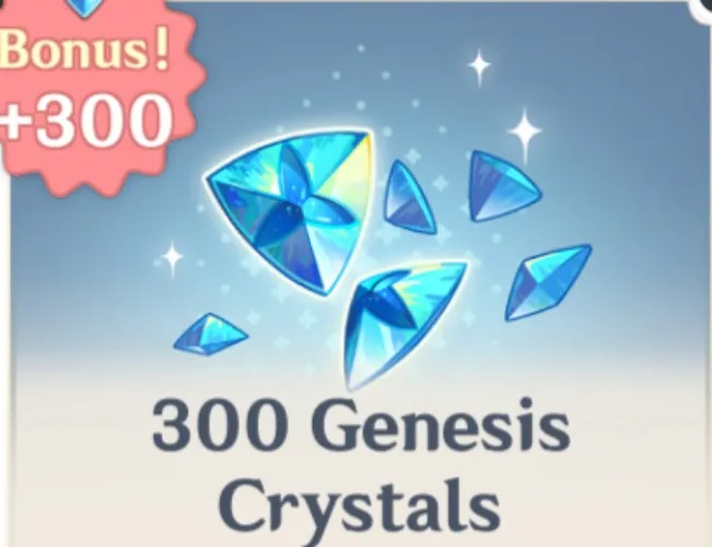 300 Genesis Crystals - Genshin Impact