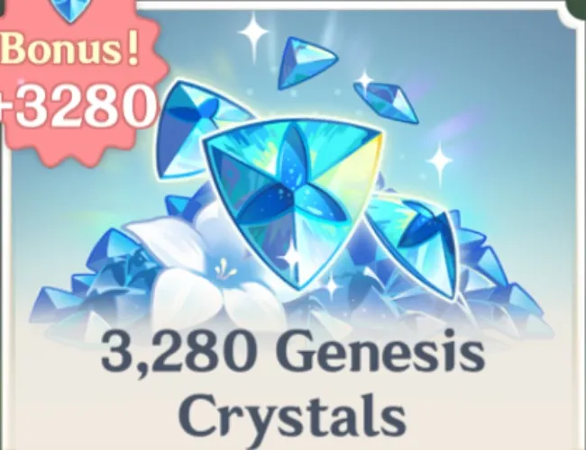 3280 Genesis Crystals - Genshin Impact