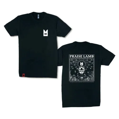 Cult of the Lamb Praise Lamb T-Shirt (Black) | S