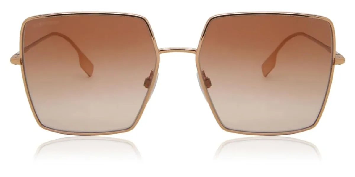 BURBERRY Sunglasses BE 3133 133713 Daphne Rose Gold Gradient Pink