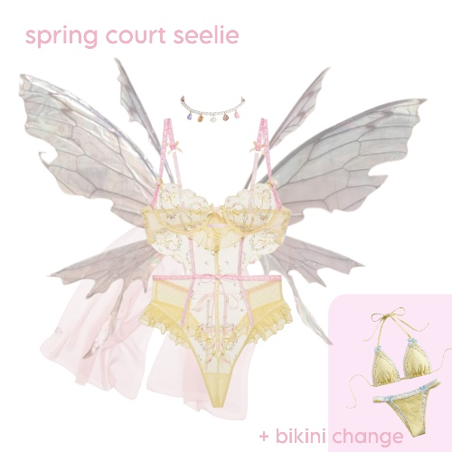 complete this look: spring court seelie