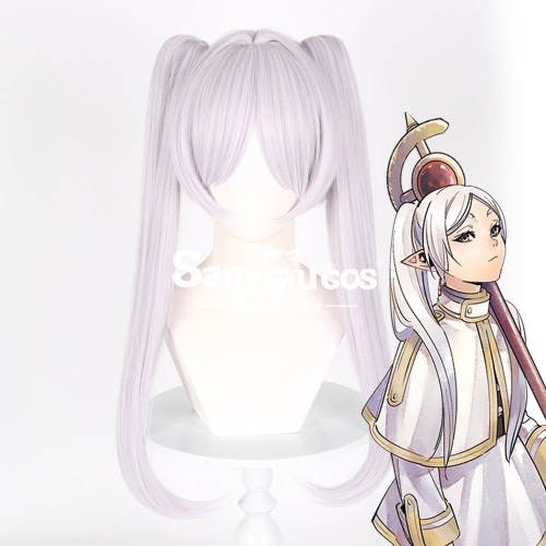 【In Stock】Anime Frieren: Beyond Journey's End Cosplay Frieren Bunches Cosplay Wig