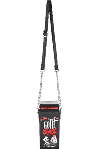 Goth Shake Handbag | One Size / Black / 100% Polyurethane