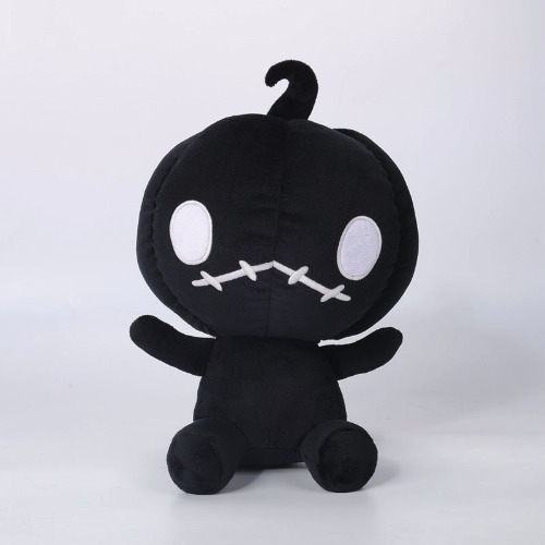 Halloween Pumpkin Plush Toy 2023 - Black / 30cm