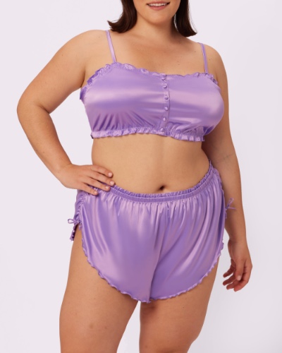 Luxe Button-Up Crop |mm