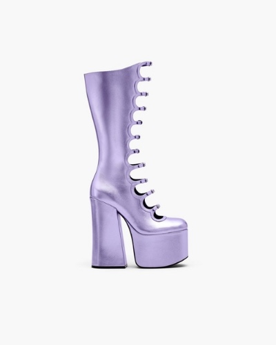The Metallic Kiki Knee High Boot