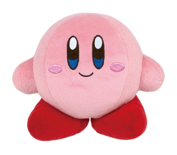 Sanei Kirby Adventure All Star Collection - KP01 - 5.5" Kirby Stuffed Plush