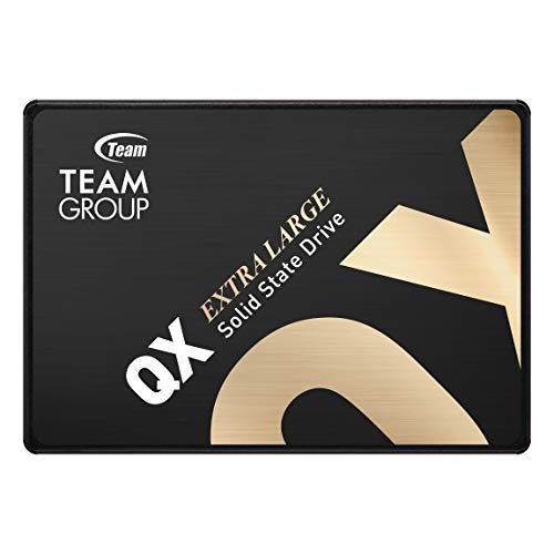 TEAMGROUP QX 2TB 3D NAND QLC 2.5 Inch SATA III Internal Solid State Drive SSD (Read/Write Speed up to 560/500 MB/s) 690TBW Compatible with Laptop & PC Desktop T253X7002T0C101 - 2TB - Quantum (QX)