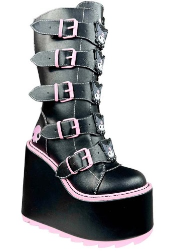 Dune Kuromi [Black] | PLATFORM BOOTS [IN STOCK] - US 10 [WOMENS]