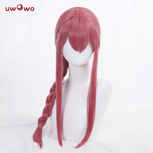 【Pre-sale】Uwowo Manga Wig Makima Wig Rose Red Hair Cosplay Wig Role Play Halloween Wig