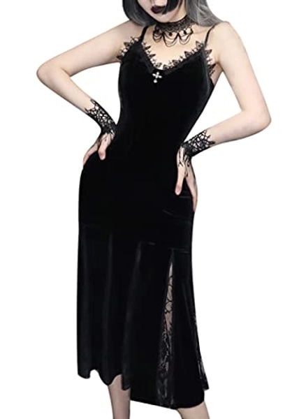 Lace Mini Sleeveless Dress Black Lace Draped Bodycon Gothic Summer Dress Gothic Vintage Goth Dresses